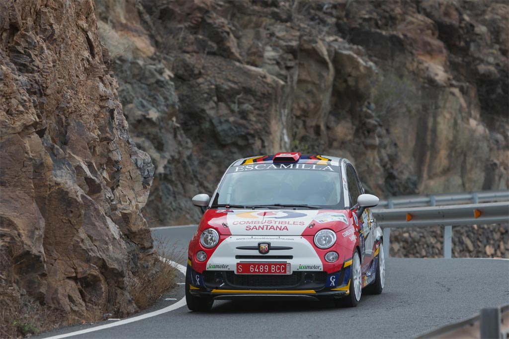 El Abarth 500 R3T sigue su escalada en el Campeonato de Las Palmas de ...